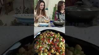 Sadia Imam ki secret chana salad recipe sadiaimam secret shorts viralshorts [upl. by Oirram286]