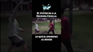 El visteo es a la Esgrima Criolla lo que el sparing al boxeo🔪🥊 [upl. by Malissia]