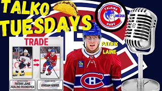 The Patrik Laine Trade  TalkO Tuesdays [upl. by Miarfe]