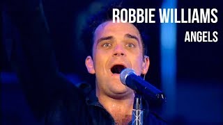 ROBBIE WILLIMAMS  ANGELS live at Knebworth  sub Español  lyrics [upl. by Garreth]