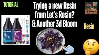 New Resin from let’sresin amp 3D Bloom Experiments [upl. by Buonomo]