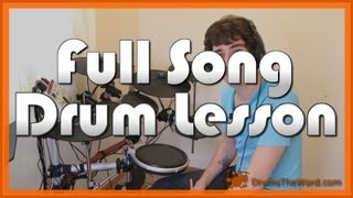 ★ Come As You Are Nirvana ★ Drum Lesson PREVIEW  How To Play Song Dave Grohl [upl. by Alauqahs]