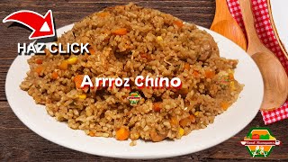 ARROZ FRITO CHINO LA MEJOR RECETA [upl. by Lilly422]