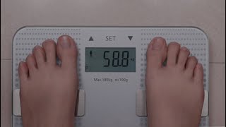 WF260  Body Fat Monitor with scale [upl. by Eseilana]