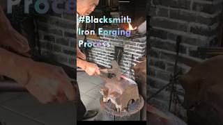 Blacksmith Iron Forging Process Good tools and machinery can simplify Tasks [upl. by Hassin429]