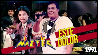 1991  Sonido Mazter  ESTE DOLOR  Eliseo Martinez Cheo  EN VIVO [upl. by Anailli]