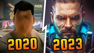 Evolution of Cyberpunk 2077 Animation [upl. by Sherj]