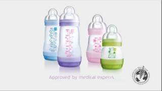 MAM AntiColic Baby Feeding Bottle  BPA Free [upl. by Basso]