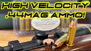 44mag High Velocity Hunting Ammo [upl. by Torrence362]