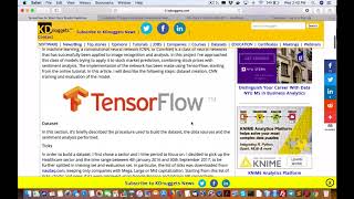 Google TensorFlow for Short Term Stocks Machine Learning Prediction [upl. by Ajin898]