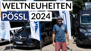 Weltpremiere  diese Pössl Modelle kommen 2024  Händlertagung [upl. by Maxia]