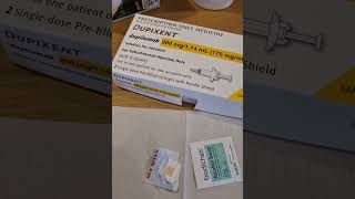 Self injecting Dupixent — heres what it looks like [upl. by Barra]