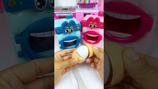 Washing Machine Eating Egg Set Toys Satisfying With Unboxing ASMR Videos [upl. by Friedman492]