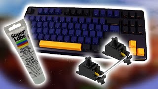 Lube Keyboard Stabilizers Without Desoldering No Rattle [upl. by Almira]