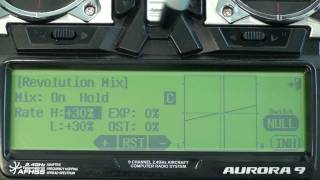 Hitec Aurora Heli Setup [upl. by Animsay227]