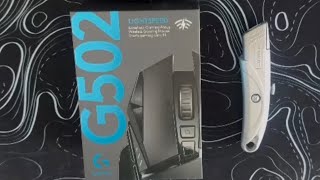 Logitech G502 Lightspeed Unboxing [upl. by Ettelrac]