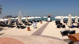 The Beach At Hilton Dubai Jumeirah Beach Hotel Review United Arab Emirates [upl. by Mariya]