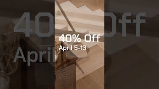 PORCELANOSA US  SALE APRIL 24 [upl. by Carlisle]