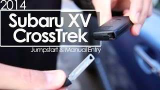 2014 XV CrossTrek Hybrid Battery  Jumpstart amp Manual Entry  Morries Brooklyn Park Subaru [upl. by Suoirrad]