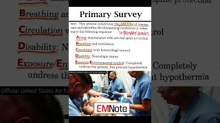 Primary Survey ABCDE of ATLS [upl. by Kieffer930]