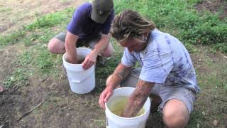 Making biodynamic barrel compost [upl. by Carolyn156]