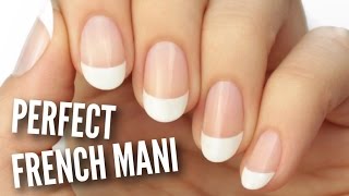 Paint A French Manicure Perfectly [upl. by Ylrebmek]