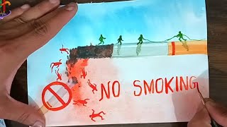 quotStop Smoking Now Powerful Poster Design to Raise Awareness  ARTIFESTAquot [upl. by Eelyr161]