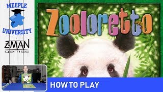 Zooloretto Board Game – How to Play amp Setup CONCISE easy to understand rules [upl. by Maillliw]