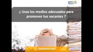 Evaluatest Publicación de Vacantes [upl. by Loretta]