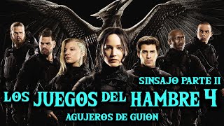 Agujeros de Guion Los JUEGOS del HAMBRE 4 Sinsajo Parte 2 Errores review reseña y resumen [upl. by Anaehr901]