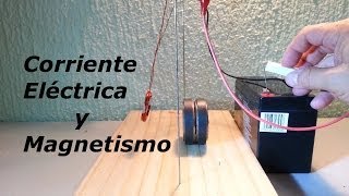 Corriente y Magnetismo  El Electroimán [upl. by Brnaba]