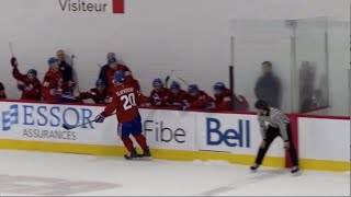 Montreal Canadiens Sep 19th scrimmage highlights [upl. by Rogergcam]