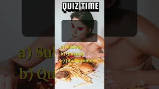 Guess the fast food challenge Test Your Knowledge quiz quizwhiz [upl. by Niobe]