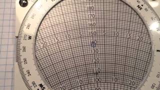 Pooleys CRP1 true track and ground speed calculation [upl. by Yerac459]