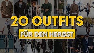 20 Outfits für den Herbst Das Einmaleins des Layering  Stylingtipps für Männer [upl. by Sibelle]