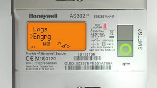 Accessing emergency credit on Honeywell prepayment smart meter when ON supply [upl. by Crosby52]