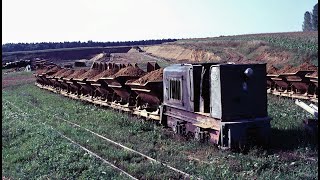 Feldeisenbahn des Dachziegelwerkes in 94405 Möding bei Landau [upl. by Jeffers]