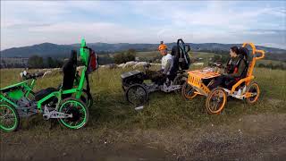 EV4 Mountain Cart riding in the Polish mountains Podhale [upl. by Faythe265]