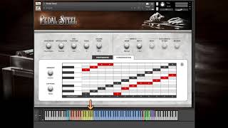 PEDAL STEEL Harmonization Tutorial Kontakt Player VST AU AAX [upl. by Cookie]