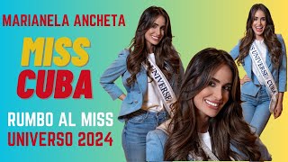 Miss Cuba Marianela Ancheta rumbo al Miss Universo 2024 [upl. by Euqinimod]