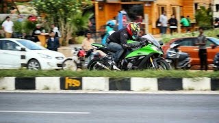 SUPERBIKES IN BANGALORE PART 1 SUPERBIKES FLYBYS IN BANGALORE  ZX10R amp Z800 [upl. by Tnarg468]