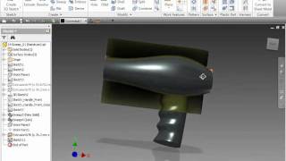 Autodesk Inventor Tips amp Tricks  Sweep Using Guide Path and Guide Surface [upl. by Nwahsor630]