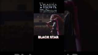 YNGWIE MALMSTEEN  BLACK STAR music yngwiemalmsteen rock shorts [upl. by Oigroeg]