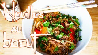 Nouilles sautées au boeuf 🍜 [upl. by Raquela]