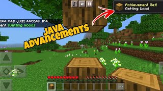 Advancement Pack Java  Bedrock  Minecraft PE  117  118   MCPE MCBE [upl. by Wyon826]