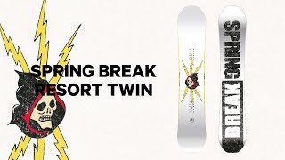 Spring Break Snowboards  2025 Resort Twin [upl. by Ojahtnamas863]