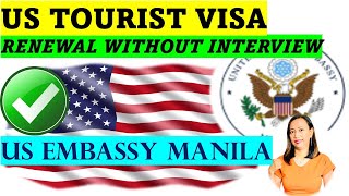 HOW TO RENEW YOUR US TOURIST VISA WITHOUT INTERVIEW SEE IF YOU QUALIFY [upl. by Ahsinnek]