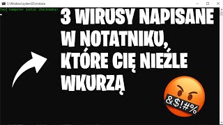 JAK NAPISAĆ WIRUSA W NOTATNIKU [upl. by Duester658]