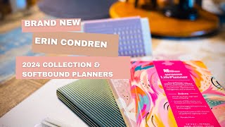 Erin Condren 2024 Calendar Collection and New Softbound Planners Plus Accessories [upl. by Ardied]