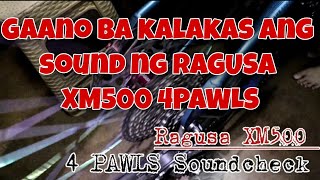 RAGUSA XM500 HUBS SOUNDCHECK [upl. by Ainatit]